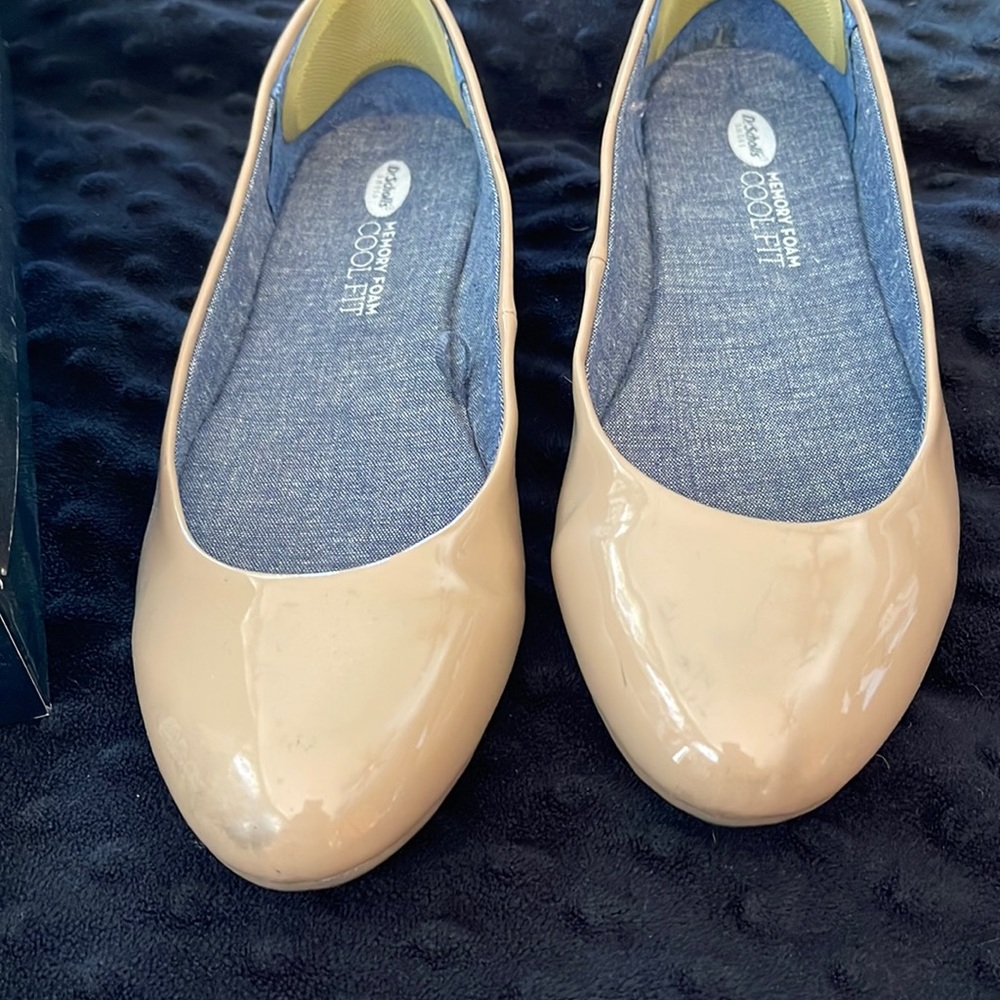 Dr. Scholl’s Shoes. Sand colored slip on shoes